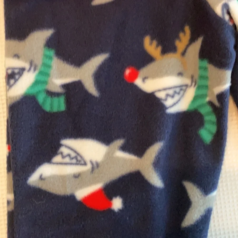 Just One You Christmas 2 pieces Shark 12 months